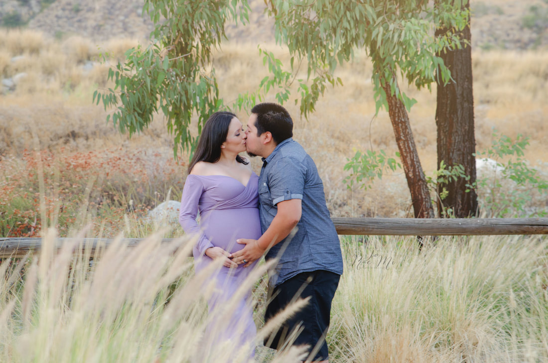 gorgeous mama-to-be and soon-to-be daddy {azusa maternity photographer}