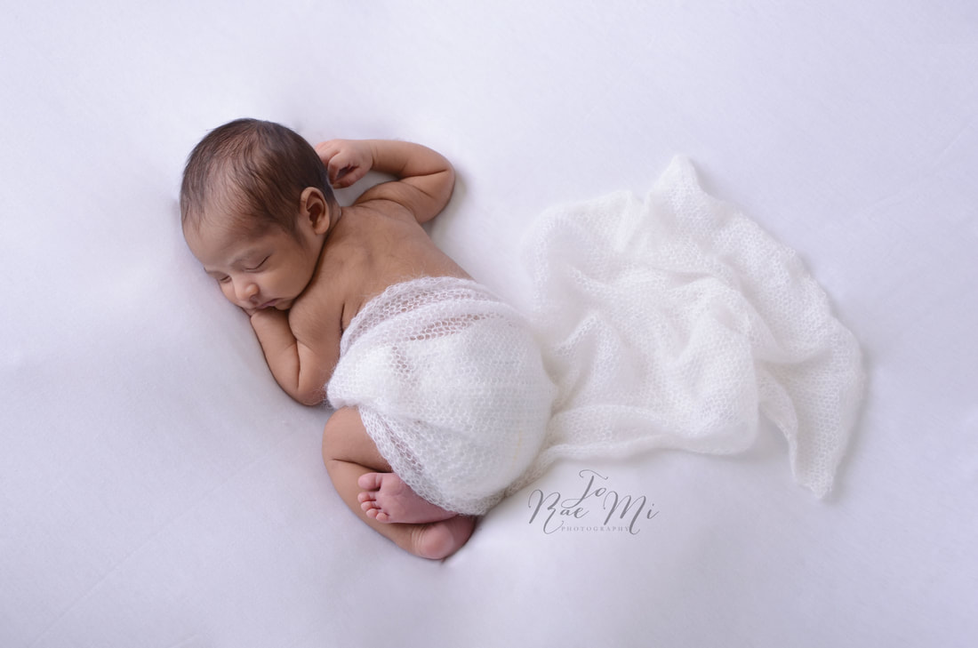 15 day old baby boy in white {norco newborn photos}