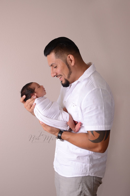 13 day old baby boy and his daddy {norco newborn photography}