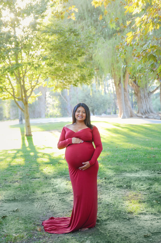 expectant mama of 4 boys in red {riverside maternity photographer}