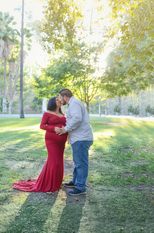 expecting mama and her husband {riverside maternity photographer}