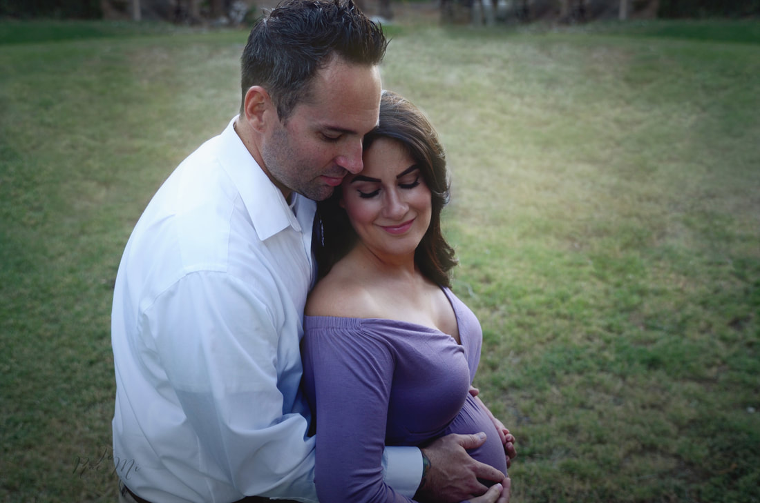 stunning mama-to-be and husband {corona maternity photography}